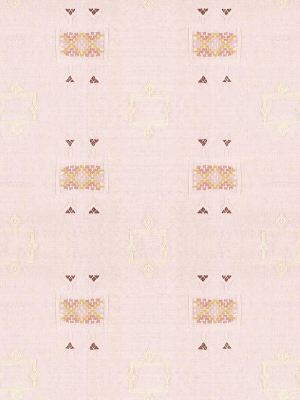 Blush Cactus Silk - Wallpaper