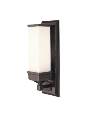 Everett 1 Light Wall Sconce Old Bronze