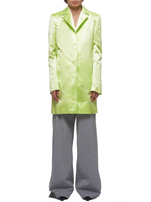 Car Coat (wc032w-sps-lime)