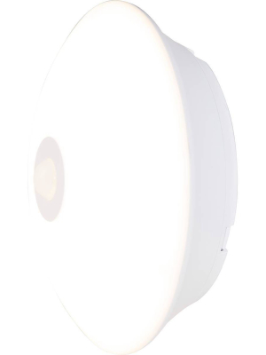 Energizer 300 Lumens Indoor Led Ceiling Fixture Motion Sensing Ceiling Lights White