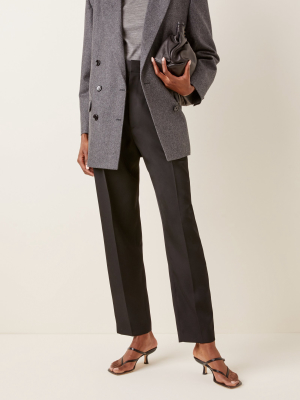 Oladimia Oversized Wool Double-breasted Blazer