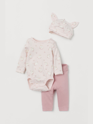 3-piece Cotton Set