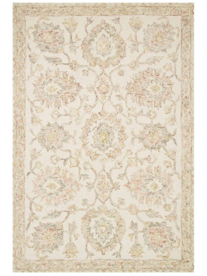 Loloi Norabel Rug - Ivory/blush