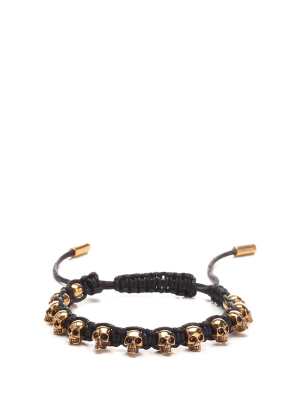 Alexander Mcqueen Skull Friendship Braclet