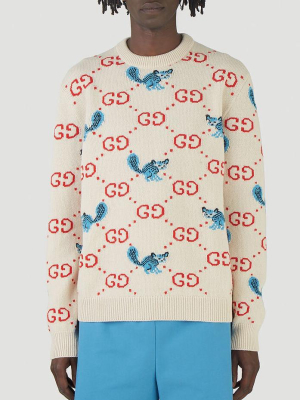 Gucci X Freya Hartas Gg Jumper