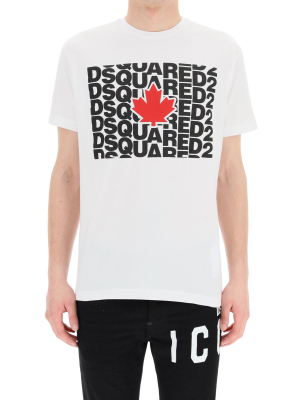 Dsquared2 Logo Printed T-shirt