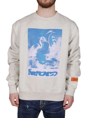 Heron Preston Graphic Printed Sweatshirt