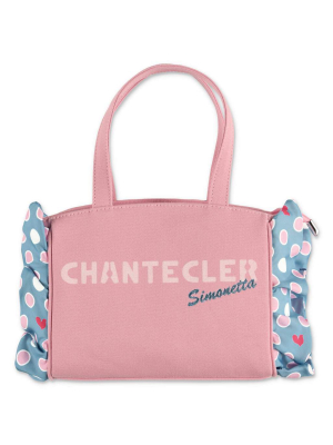 Simoneta X Chantecler Ruffle Detail Tote Bag