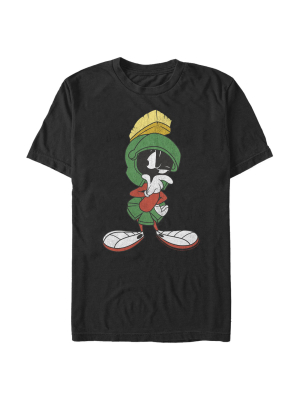 Men's Looney Tunes Marvin The Martian Thinking T-shirt