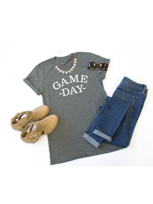 Game Day Crew Neck Tee