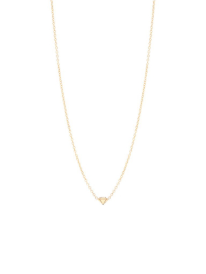 14k Itty Bitty Faceted Diamond Necklace