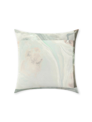 Marble Cloud Throw Pillow