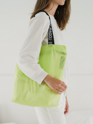 Ripstop Tote - Lime