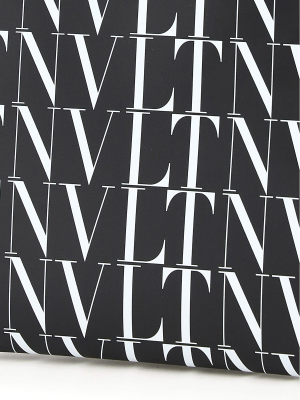 Valentino Vltn Times Print Clutch Bag