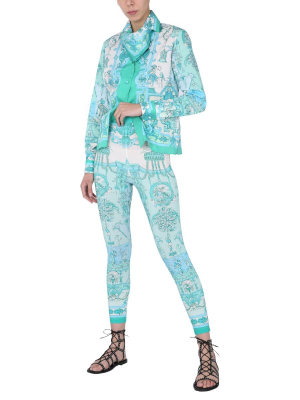 Etro Scarf Print Leggings