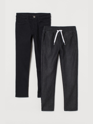 2-pack Skinny Fit Pants