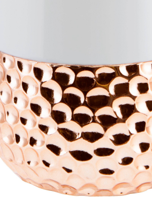 Resin Titus Wastebasket Rose Gold - Allure