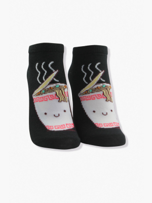 Instant Noodles Graphic Ankle Socks