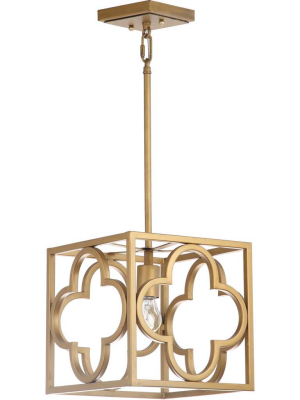 Raise Trellis Pendant Gold