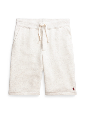 Cotton-blend-fleece Short