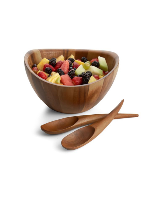 Nambe Harmony 3-piece Salad Set