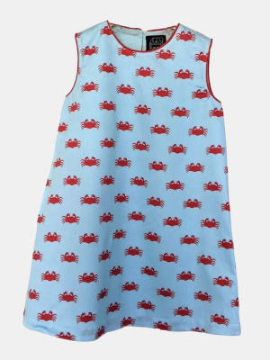 Tuk Tuk Designs Girls' Chilli Crabs Dress