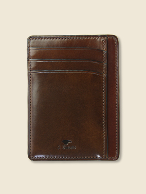 Card And Document Case - Dark Brown