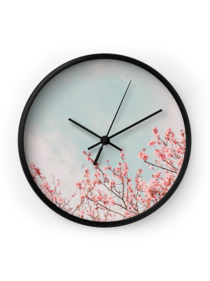 Hello Twiggs Cotton Candy Ii Wall Clock - Deny Designs