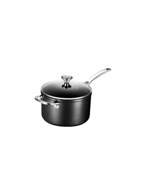 Toughened Non-stick Pro 4-qt. Saucepan With Glass Lid