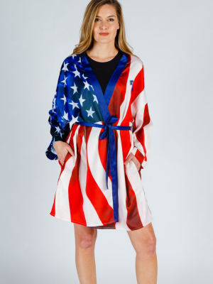 The Mascot | Ladies Usa Eagle Kimono