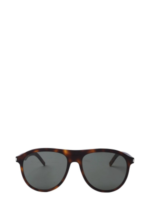 Saint Laurent Eyewear Aviator Frame Sunglasses