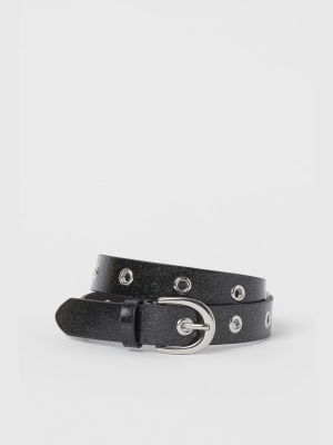 Belt With Grommets