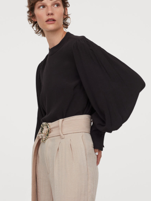 Crêped Blouse