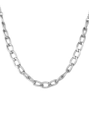 Metal Cuban Link Necklace