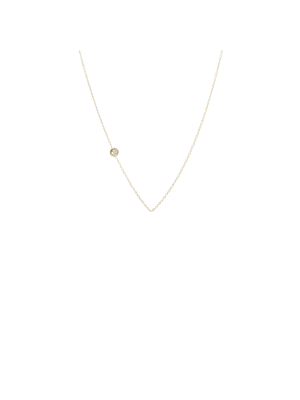14k Medium Floating Diamond Chain Necklace