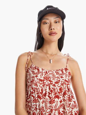 Natalie Martin Melanie Dress - Shadow Print Red