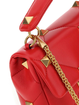 Valentino Garavani Roman Stud Large Shoulder Bag