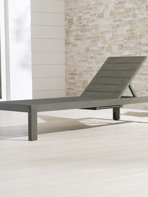 Regatta Grey Wash Chaise Lounge