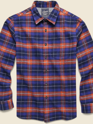 Durango Heritage Flannel Shirt - Twilight Blue Plaid
