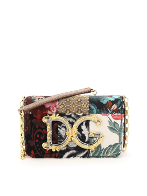 Dolce & Gabbana Dg Patchwork Shoulder Bag