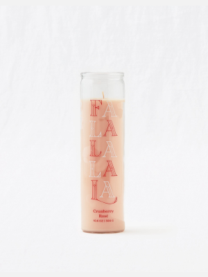 Paddy Wax Spark Candle - Falalala Cranberry Rose