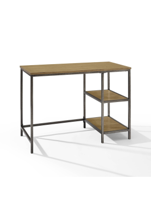 Brooke Desk Washed Oak - Crosley