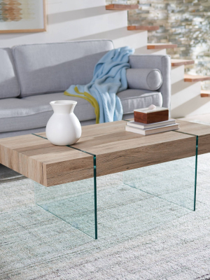 Jacob Glass Coffee Table - Safavieh