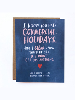 Commercial Holidays Card