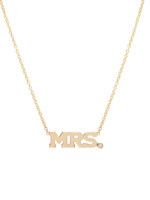 14k Gold Diamond 3 Letter Necklace