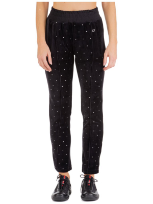 Chiara Ferragni Embellished Track Pants