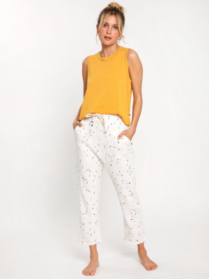 Splatter Slouch Pant