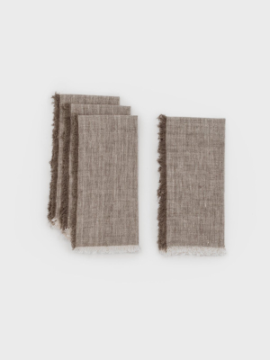 Fringe Napkin S/4