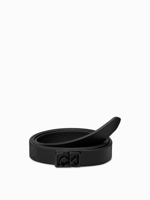 Coated Ck Buckle Flat Belt