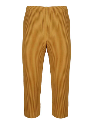 Homme Plissé Issey Miyake Pleated Cropped Pants